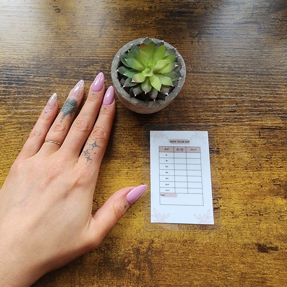 Reusable Bank Teller Slip - Picture 4 of 4